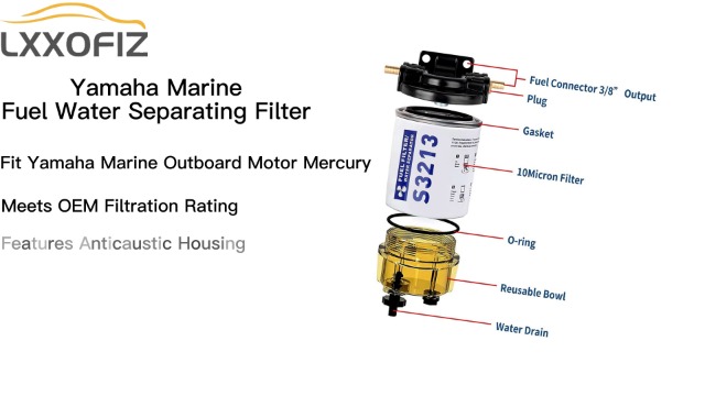 まり Amazon.com: Marine Fuel Water Separator Filter for Yamaha