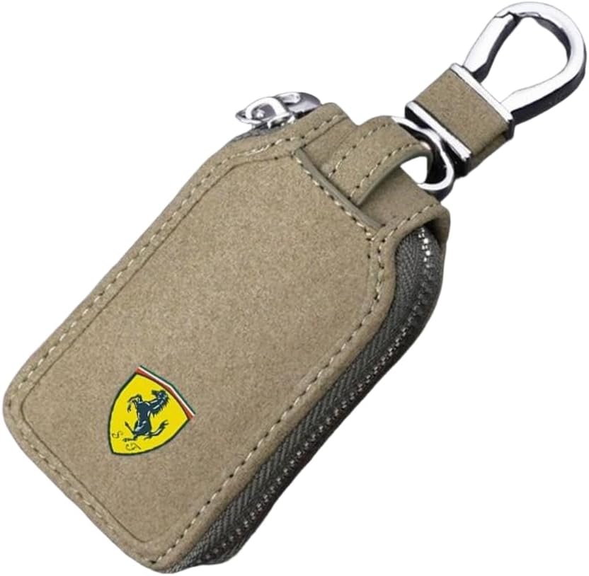 Car Keychain for Ferrari F430 488 458 F12berlinetta, Metal Keychain, Anti-Scratch,E
