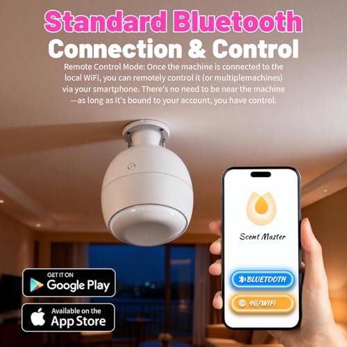 50% Off Waterless Essential Oil Diffuser with Bluetooth App Control - Image 5