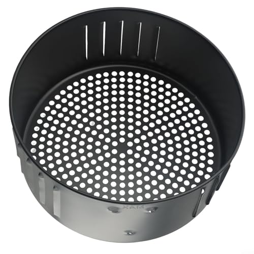 Cesta de freidora de aire para asar y hornear, herramienta de cocina de hierro fundido con utensilios de cocina sin revestimiento, compatible con modelos de freidora de aire (3,5 L)