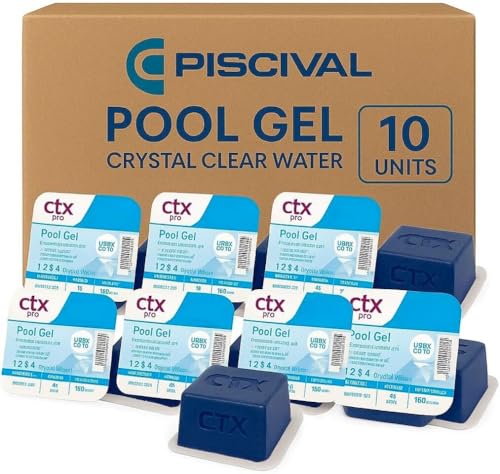 PISCIVAL Pool Gel for Crystal Clear Water