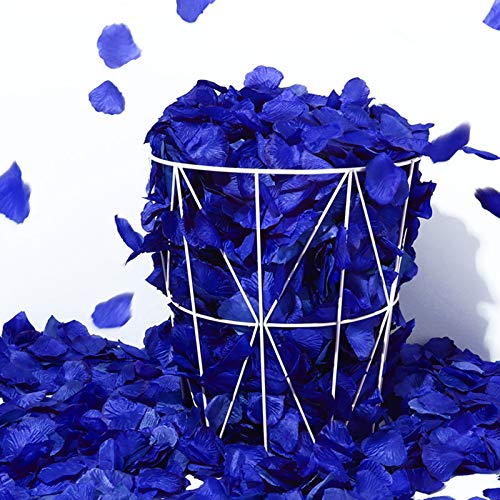 Neo Loons 1000 Pcs Artificial Silk Rose Petals Decoration Wedding Party Color Sapphire Blue #TOP1