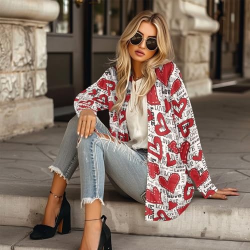 Image of Cardigan for Women Long Sweater Open Front Sweaters Fashion Lightweight Cardigans with Pockets