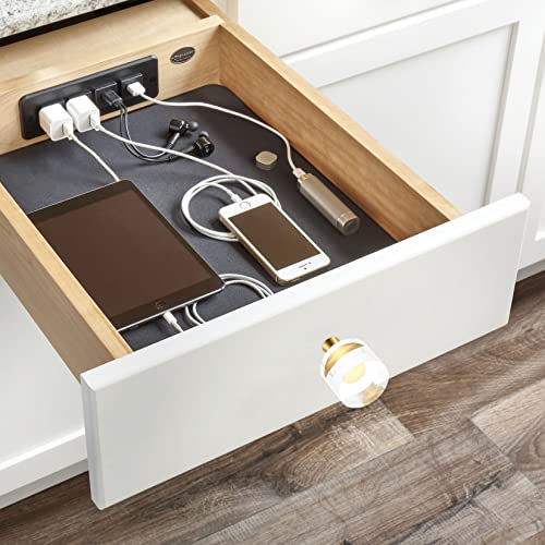 Qiwuhai 4 Pomelli per Armadi in Vetro Cristallo