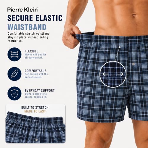 Bóxer tejidos para hombre ropa interior cómoda de algodón Pierre Klein 5