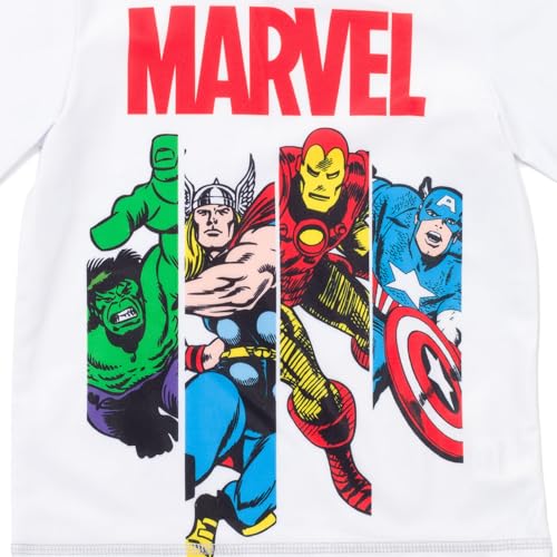 Rash guard de playa Marvel Avengers para deportes acuáticos infantiles 3