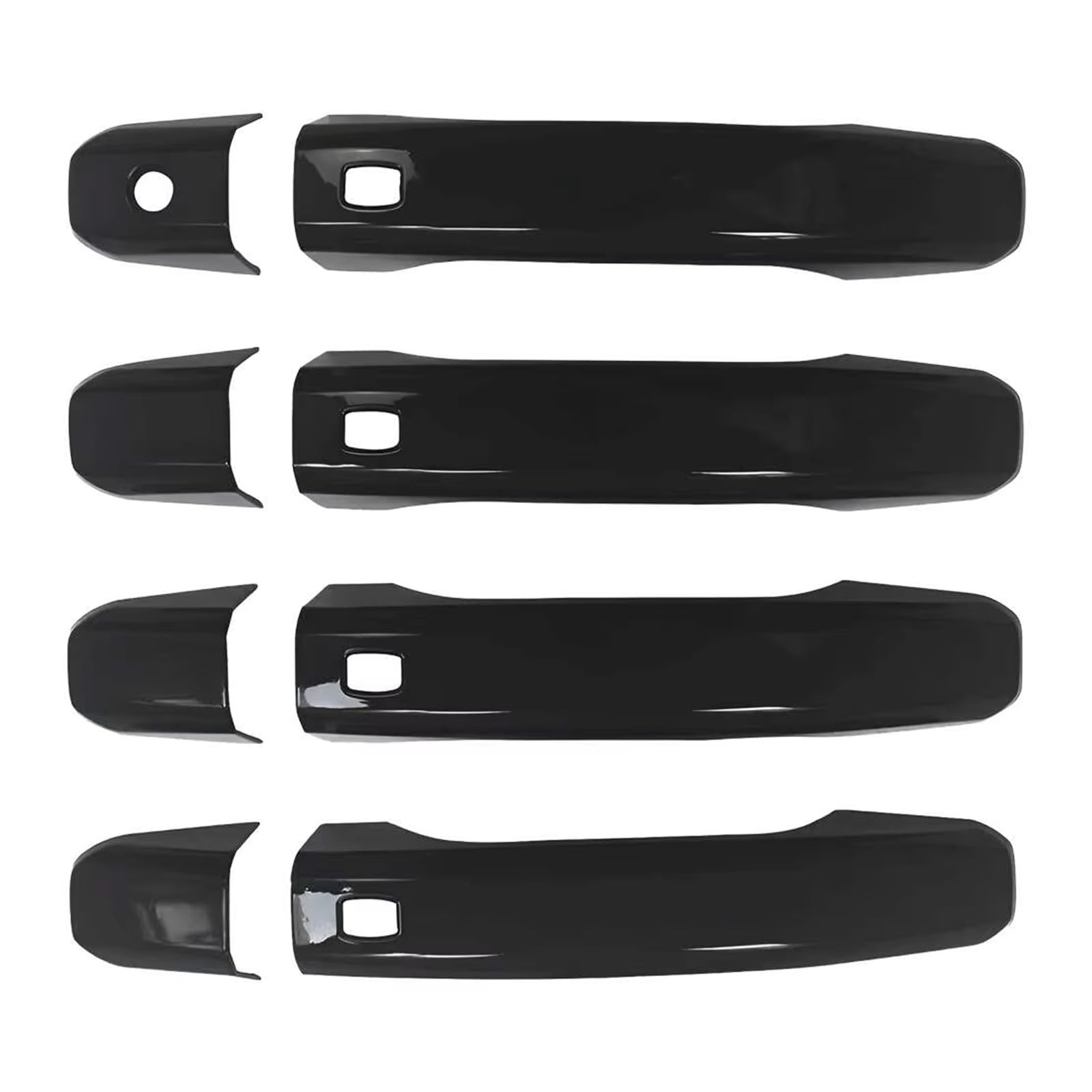 TRGDFDAA Door Handle Trims Covers Compatible with Chevy for Tahoe 2021 2022 Car Outer Exterior Door Handle Covers Trims Decorative Shell Decoration Accessories