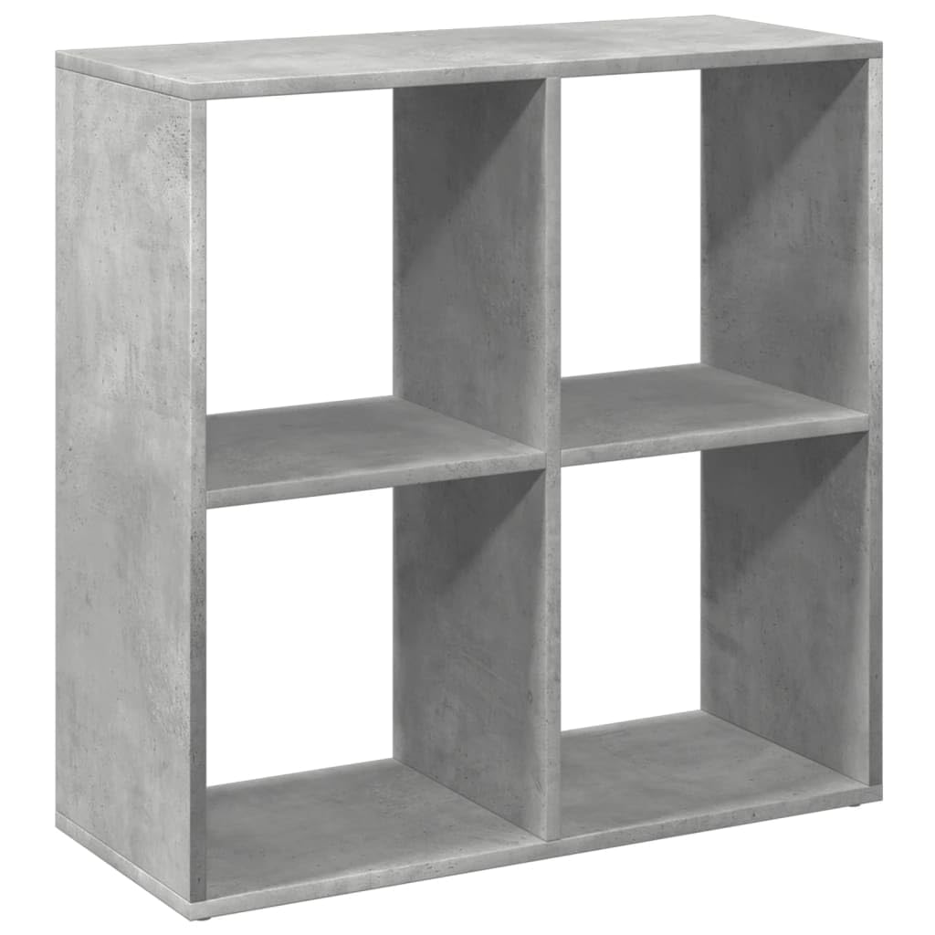 Estantería Separadora de Pieza de Madera de Ingeniería, 69,5x29x69,5 cm, 4