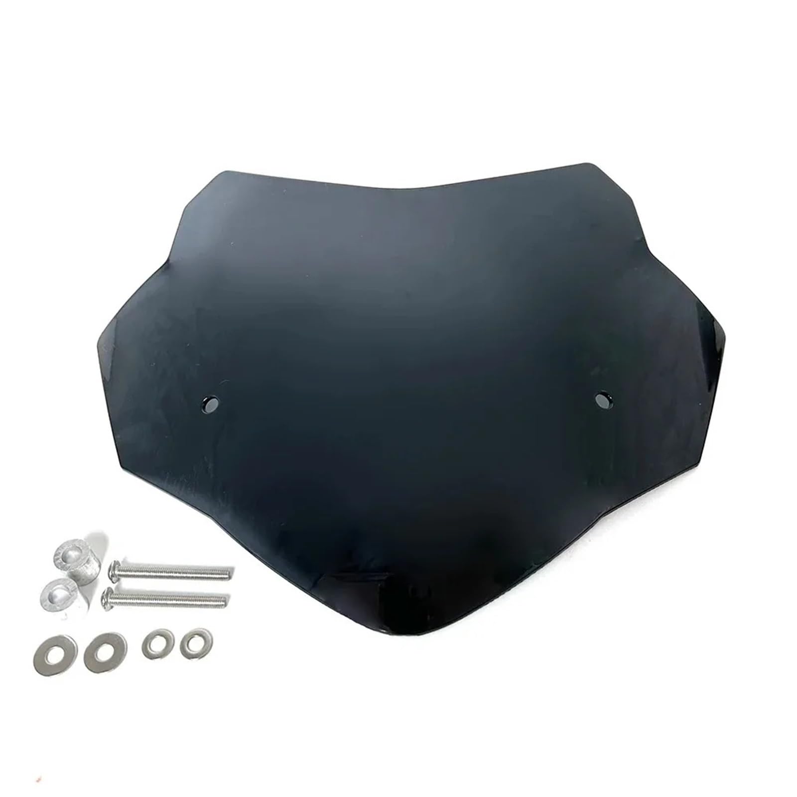 Pasuje do Suzuki SV650 SV 650 2016-2025 Akcesoria motocyklowe Szyba przednia Wiatroszczelna Deflektor szyby przedniej(Black)