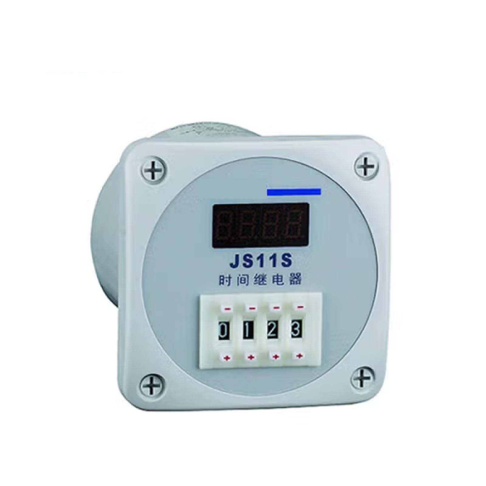 Relè temporizzato JS11S 999 min CA 220 V | JS11S 999 minuti CA 220 V