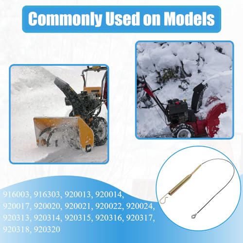 06900438 Upper Traction Auger Cable Fits Ariens Compact by AOTWD - Used condition - Image 5