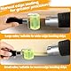 KAIYAYA 2 Stück Andrückrolle Andrückwalze,30 und 50 mm Gummiwalze mit 2 Stück Folienrakel,Silikon Handdruck Roller Teiliges Andrückroller Set für Kantenumleimer und zum Verschweißen von PVC Planen