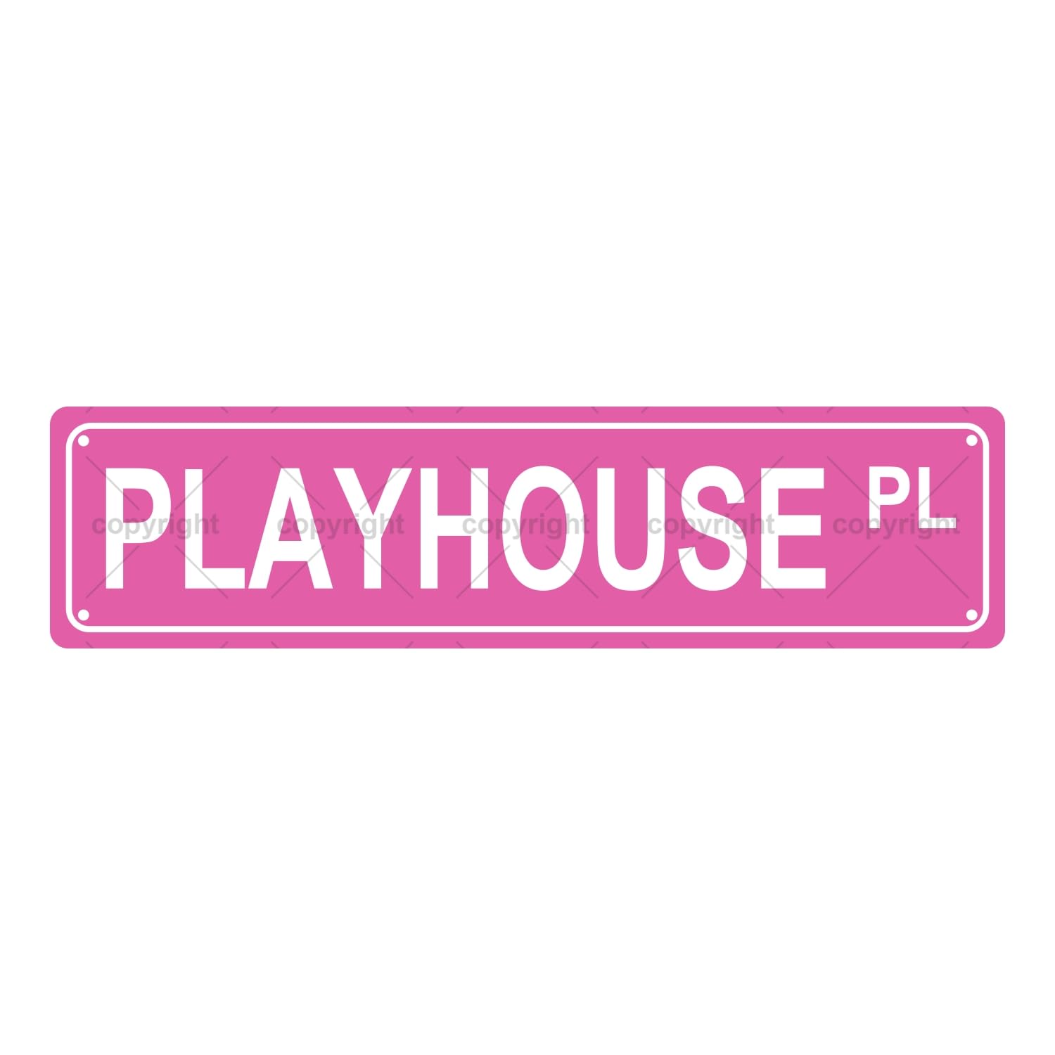 Playhouse PL Space Metal Tin Street Sign Bar Cafe Garage Cave Home Room Wall Bathroom Farmhouse Garden Porch Patio Decor,4x16 Inch
