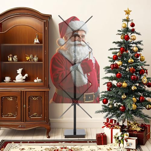 Image of Missyou 71.3 Inch 3D Hologram Fan Splicing Display - 3 Pcs 65cm Holographic Projector Video Wall with Router and Tripod - WiFi App 3D Text Generator Bluetooth Audio - Naked Eye LED Commercial Ad Sign