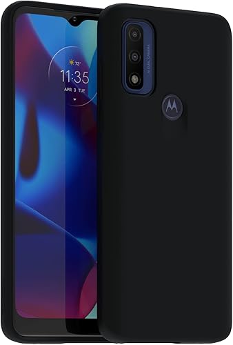 Miniatura 2 de Motorola Moto G Pure - Paquete protector de precisión negro + protector de pantalla de vidrio 9H con revestimiento antihuellas dactilaresmanchas