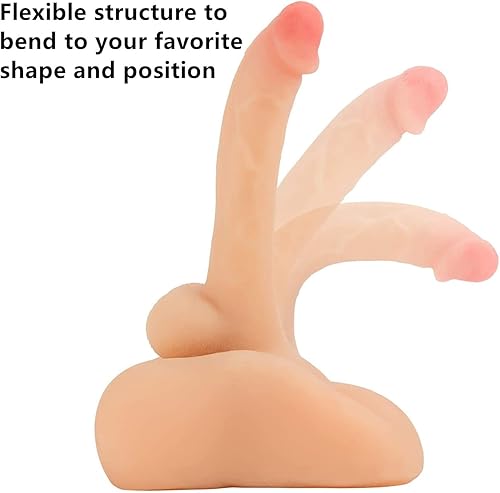 Miniatura 2 de Masturbación femenina para adultos, juguetes sexuales masculinos con consolador realista, juguetes sexuales para mujeres, torso masculino, muñeca de