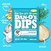 Dan-O’s Dips Pack (4 Pack) – Ranch Flavor – All Natural Seasoning Packets – Just Add Sour Cream or Greek Yogurt – No Artificial Ingredients