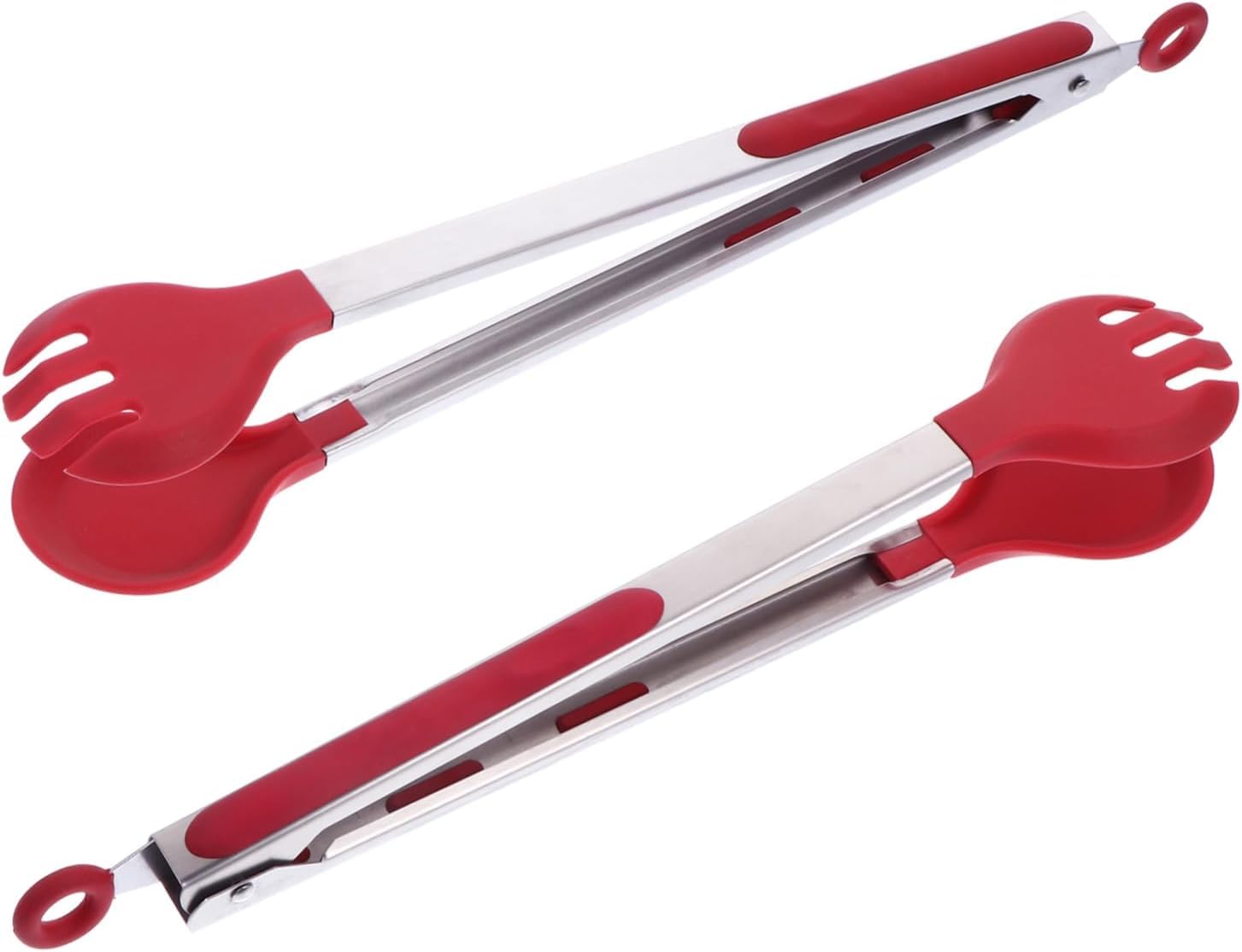 Pinze da cucina, 4 pezzi in silicone for alimenti, pinze for pane, pinze for verdure, utensili for griglia, utensili da portata, pinze for bistecca, pinze da cucina, pinze for griglia, ali di pollo, f
