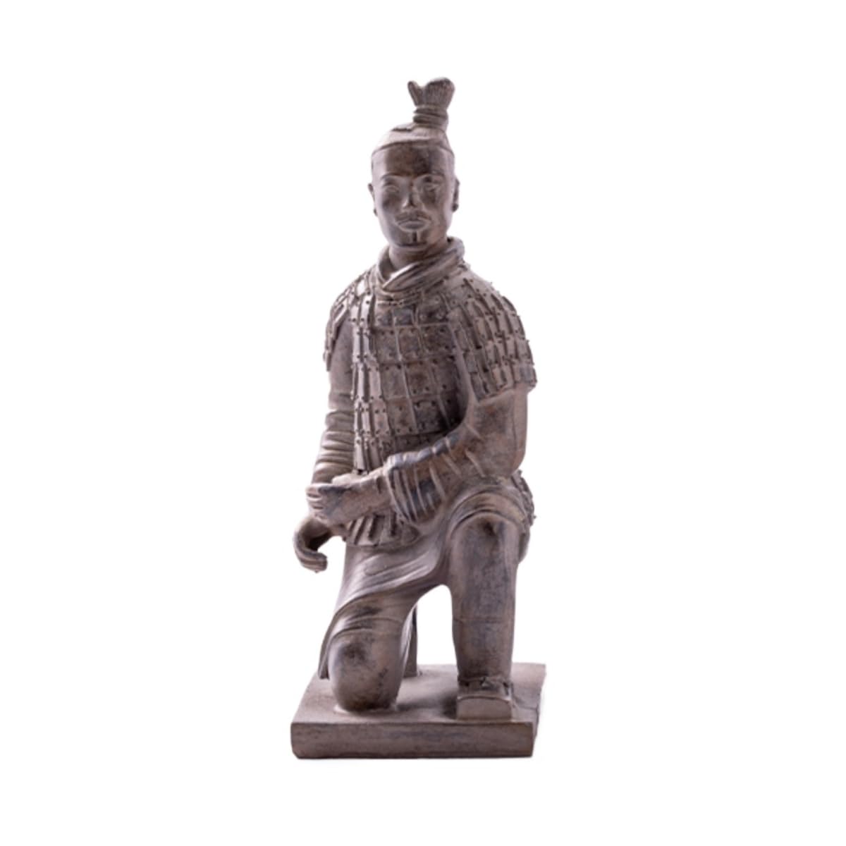 AOTTSD Terracotta Warriors Kneeling Figurine, Qin Shihuang Army Sculpture