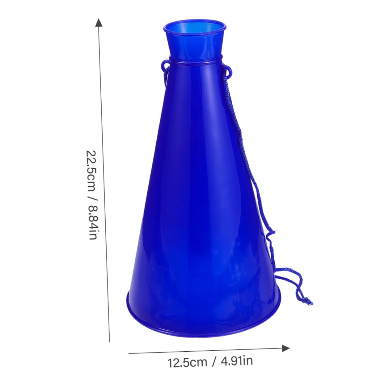 NAMOARLY 4Pcs Cheer Megaphone Party Horns for Noise Making Cheerleading and Events Durable Noisemakers for Games and Celebrations