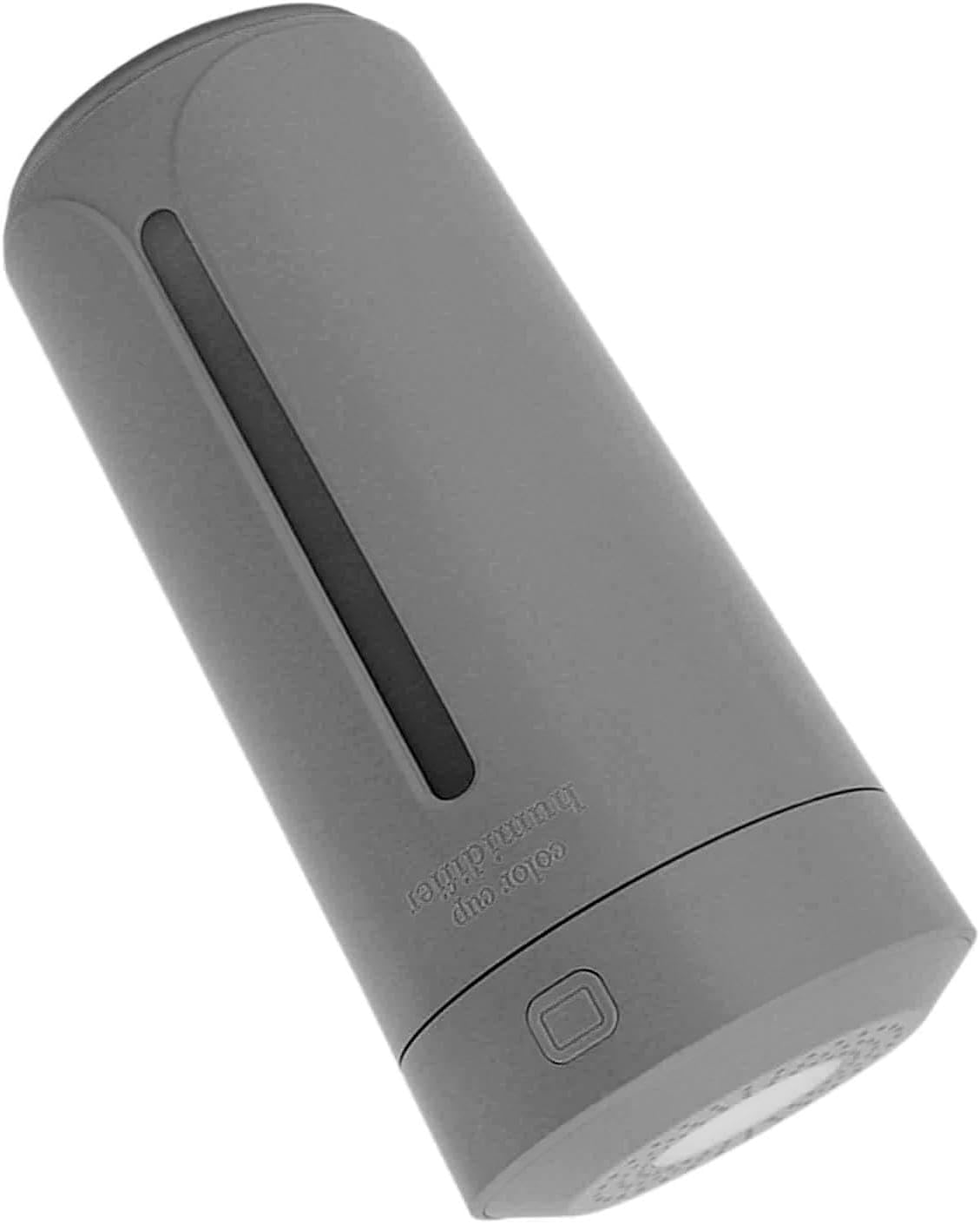 Do użytku domowego Dyfuzor olejków eterycznych, mini przenośny wielofunkcyjny nawilżacz 230 ml 2 w 1 cichy do biura i domu(Gray)