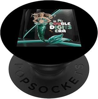 double digits era decor 10th birthday invitations for girls PopSockets Adhesive PopGrip