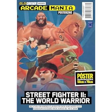 Capa do livro Street Fighter 2: The World Warrior - Superpôster Arcade Mania