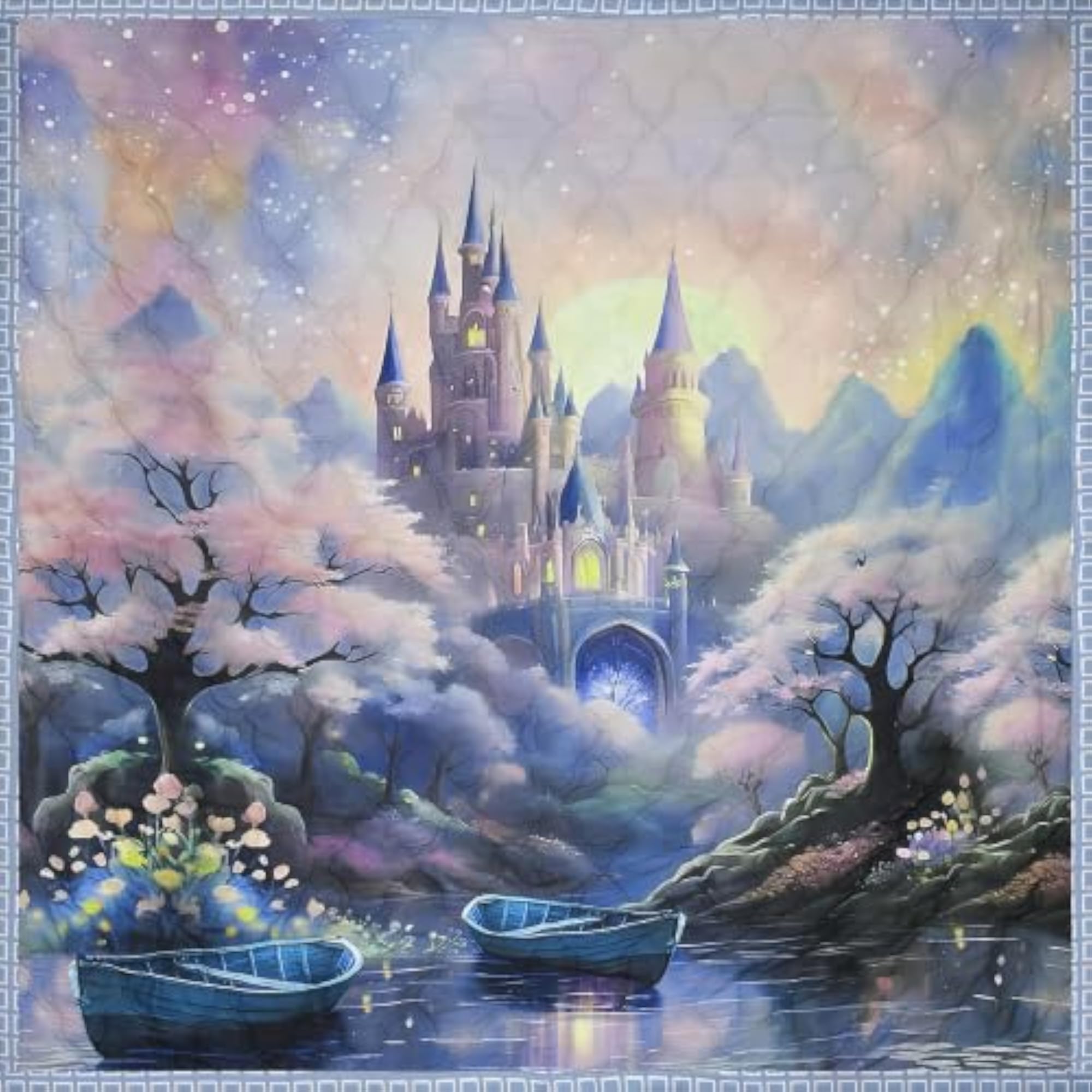 7D Printed Comforter, Winter Wonderland Collection, Soft Microfiber
