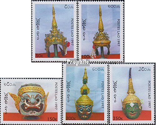 Prophila Collection Laos 1607-1611 (Completa Edizione) 1997 Theaterkronen (Francobolli per i Collezionisti) Celebrità / Film / Teatro