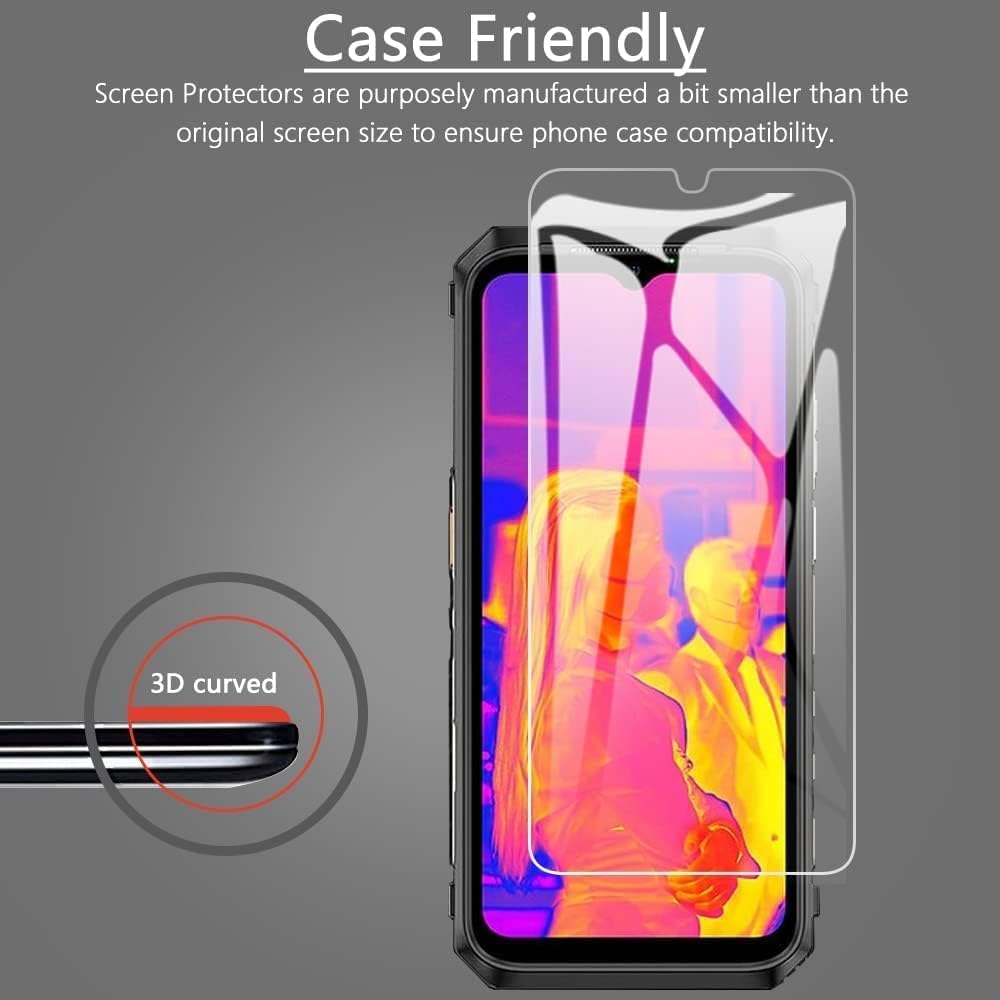 HGJTF Pellicola in Vetro temperato per Ulefone Power Armor 18T 5G, 5 Pack 9H Durezza Proteggi Schermo in Vetro temperato, Anti Graffo Pellicola Protettiva per Ulefone Power Armor 18T 5G (6.58