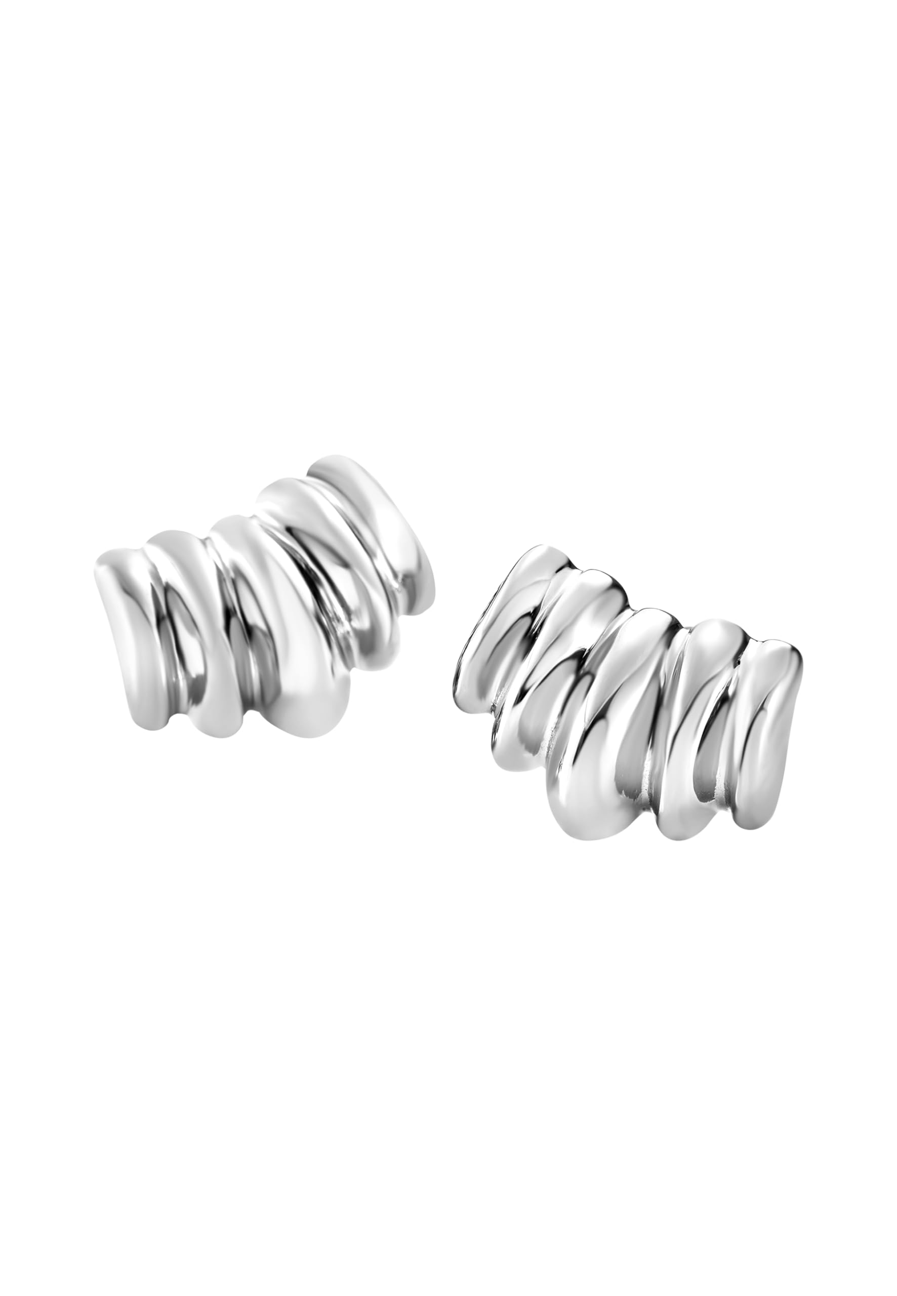 BREIL, Orecchini Donna in Acciaio | Collezione GLOBE, Orecchini, Dimensione 1,8 cm, Gioiello idee regalo donna