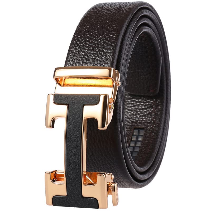 ZORO Mens Vegan Leather Belt for Men, Formal/Casual,Autolock,Black | Fit on up to 40 Inches Waist size (BLACK 74GD) (B0CY2KVS1P) Amazon Price History, Amazon Price Tracker