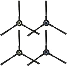 Replacement Side Brush for Silvercrest SSR1 SSRA1 for A9s A9 A7 A80 Plus Robot for Vacuum Cleaner, 4-Pack