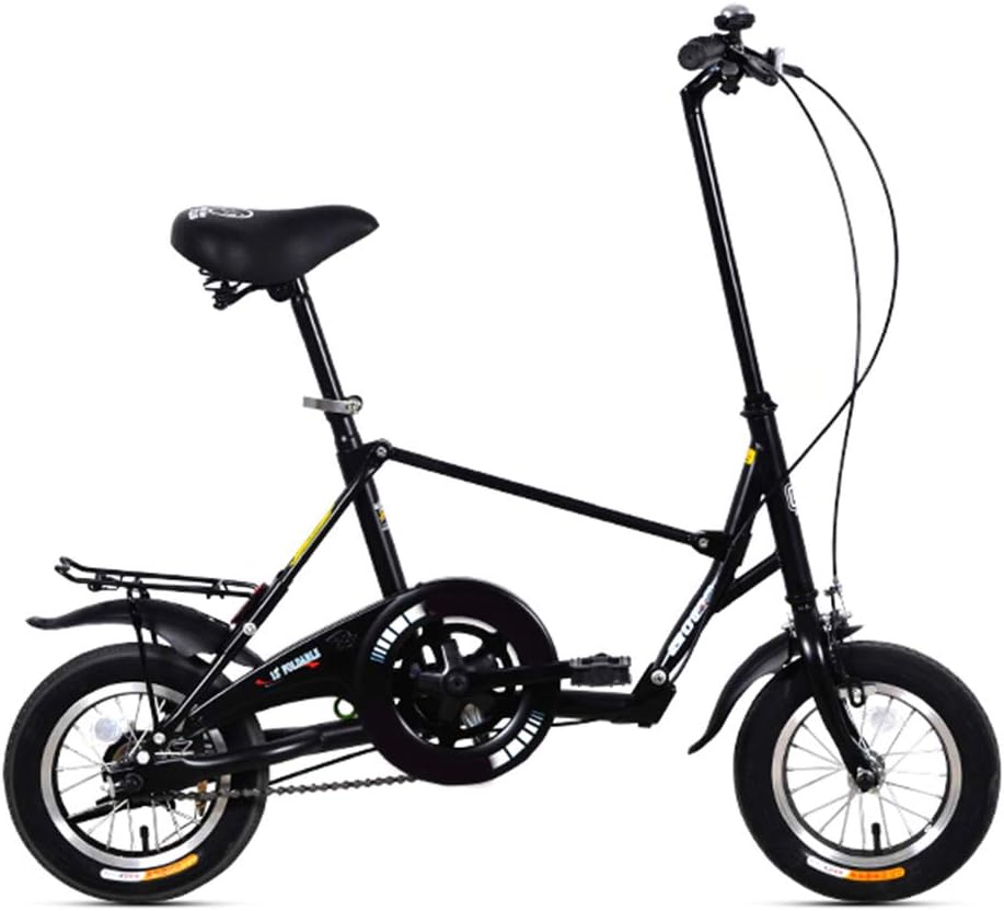SYCHONG Folding Bike - 12 Inch Folding Bike,Ultralight Folding Bicycle,Student Adult Men And Women Small Folding Bicycle