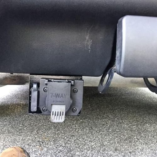 Adaptador de remolque de 4 pines a 7 vías con conector de doble salida para luces 5