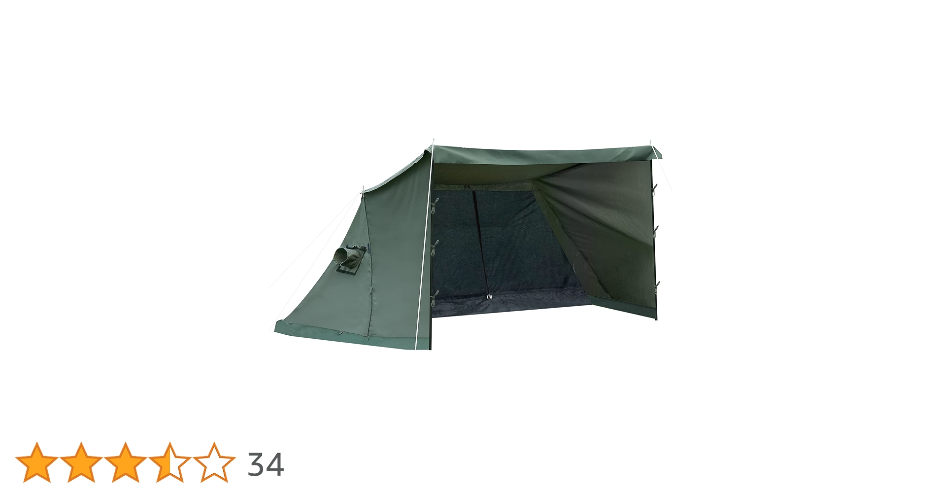 Amazon | SPEEDFOX パップテント 軍幕テント 煙突窓付き