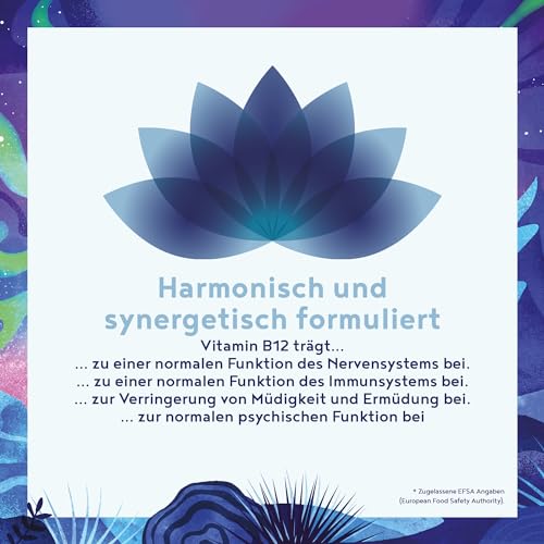 Stresstropfen - natürliches Stress-Management & Entspannung mit Myo-Inositol, Zink, adaptogenen Kräutern, Wurzeln & Pilzen wie Schisandra, Rosenwurz, Reishi, Ashwagandha & B12 - vegan - 50ml Tropfen