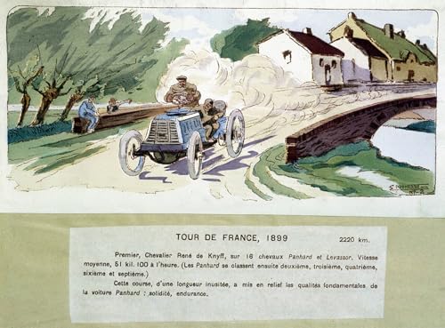 Impression Peinture Huile Courir par Ernest Montaut | Toile Paysage 60x90cm