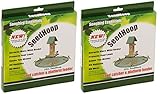 (2 Pack) SONGBIRD ESSENTIALS Seed Hoop Seed Catcher & Platform Feeder (24-Inch Diameter)