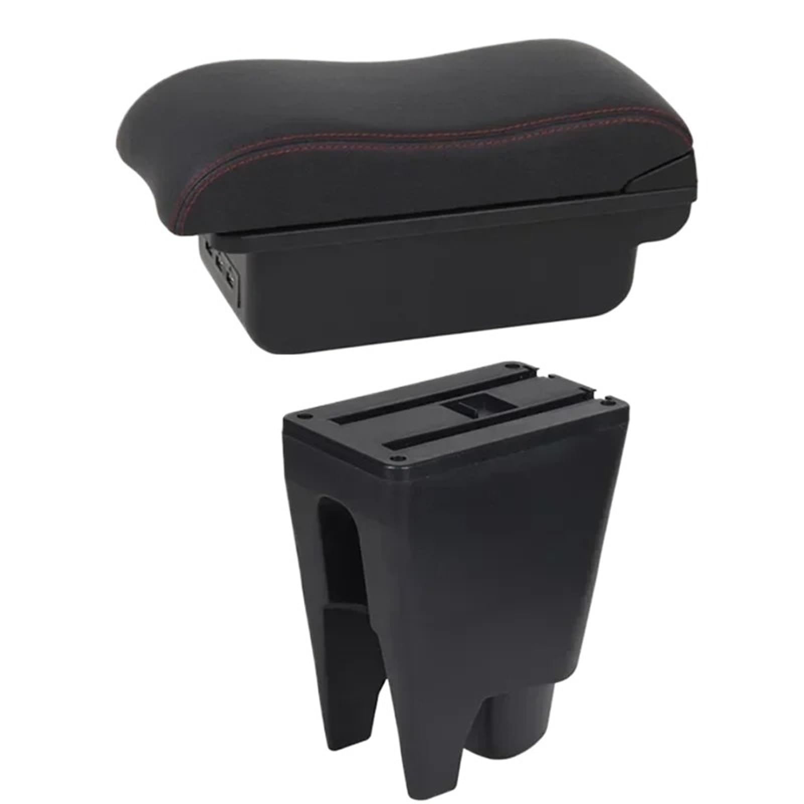 JMOLXURI Car Armrest Box For Peugeot 107 Car Armrest Box Center Console