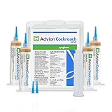 Syngenta 383920 Advion Cockroach Gel Bait 4 X 30 Gram Tubes Roach Control, 4 30, Brown