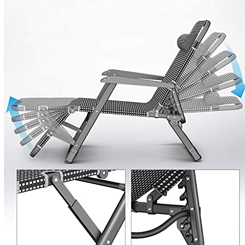 Chaises portables zéro gravité pliantes pour pause déjeuner - 6
