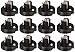Ajax Scientific Mes Type Bulb Holder (Pack of 12)