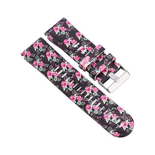 Bracelet silicone Garmin MARQ 22mm pour remplacer une sangle usée ou inconfortable