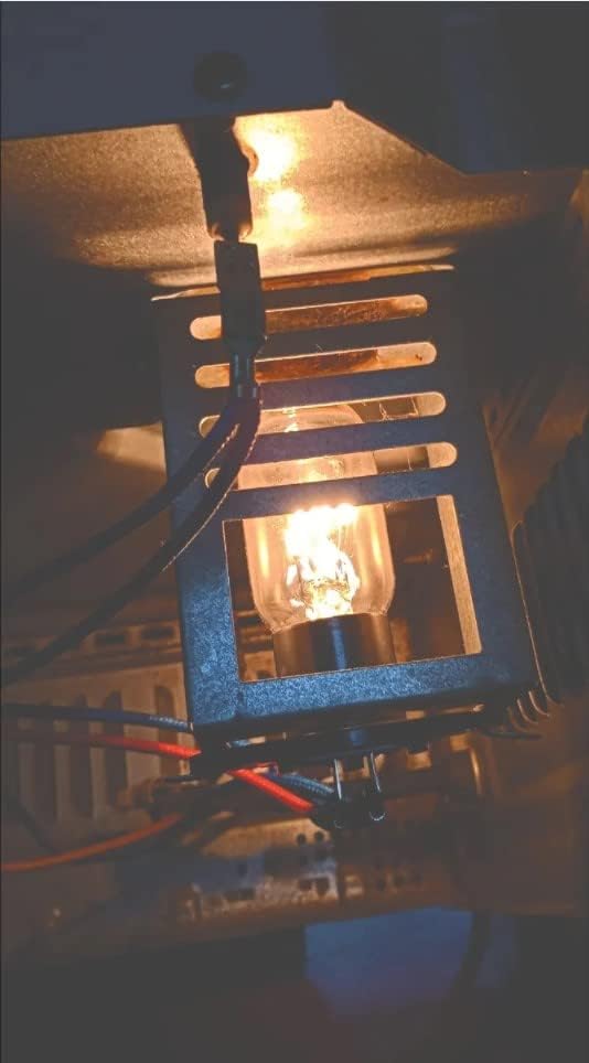 Miniatura 6 de Othmro 3 bombillas de microondas 220-240 V 220 bombillas de microondas E14, 2700 K blanco cálido bombilla de repuesto de electrodomésticos,