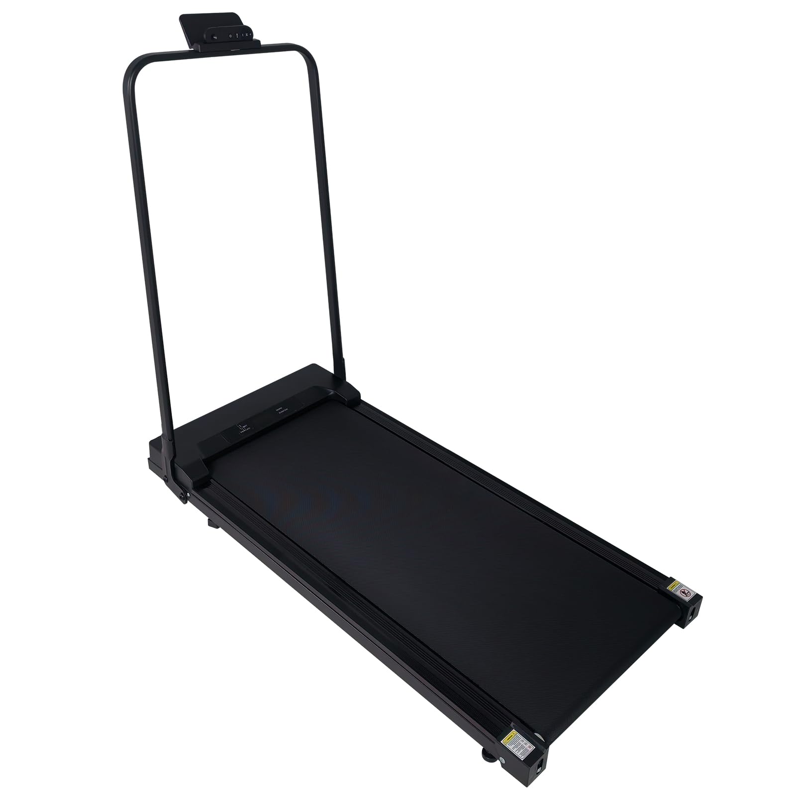 Photo 1 of ***STOCK PHOTO FOR REFERENCE ONLY*** 
Treadmill with Handle Bar and Adjustable Incline, Compact Portable Treadmills for Home Office, 0.6-3.8 MPH Remote Speed Control, Foldable Under Desk Walking Treadmill with Armrest,A-1