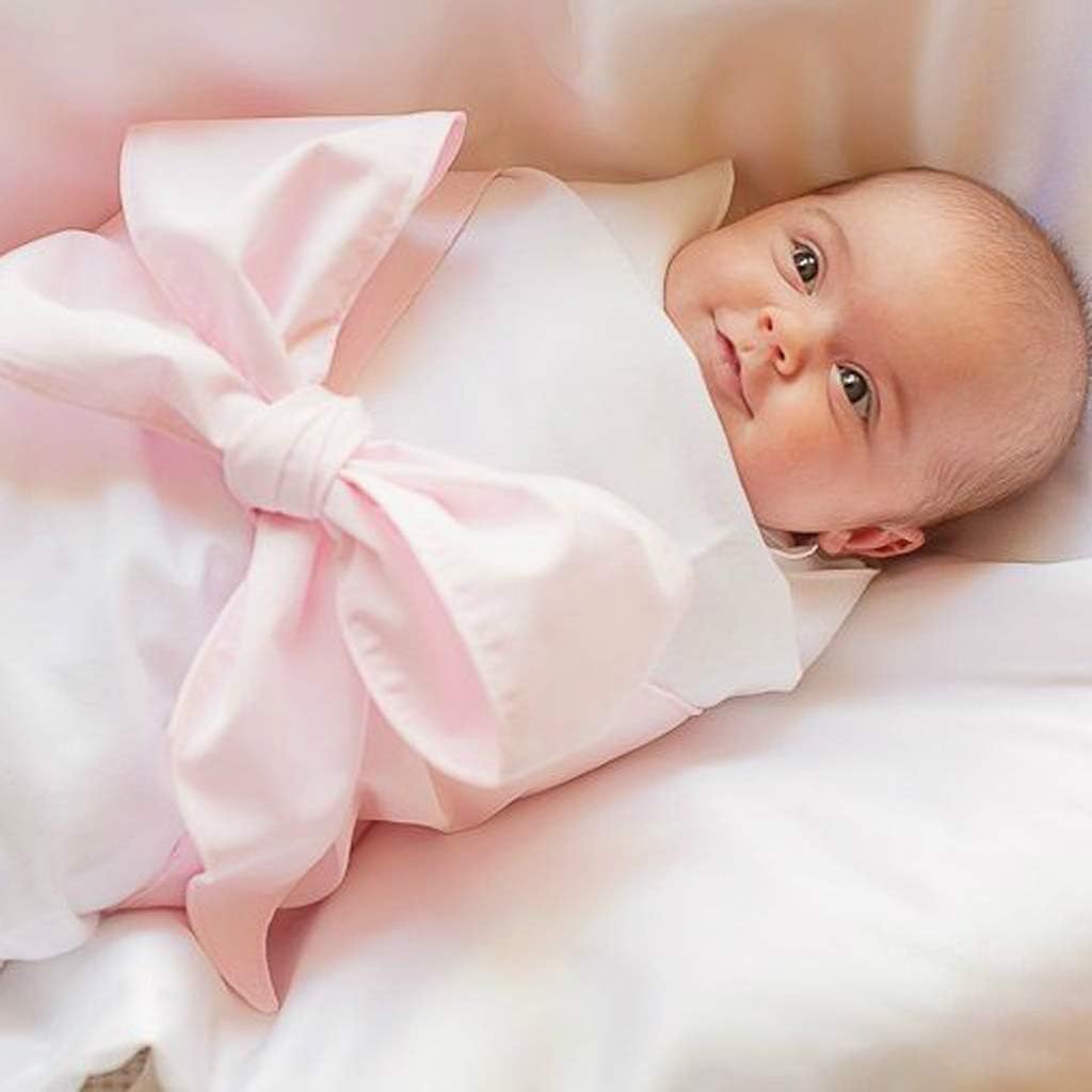 Newborn Swaddle Sash Maternity Bow Sash Baby Swaddle Photography Shoot Prop - 4#