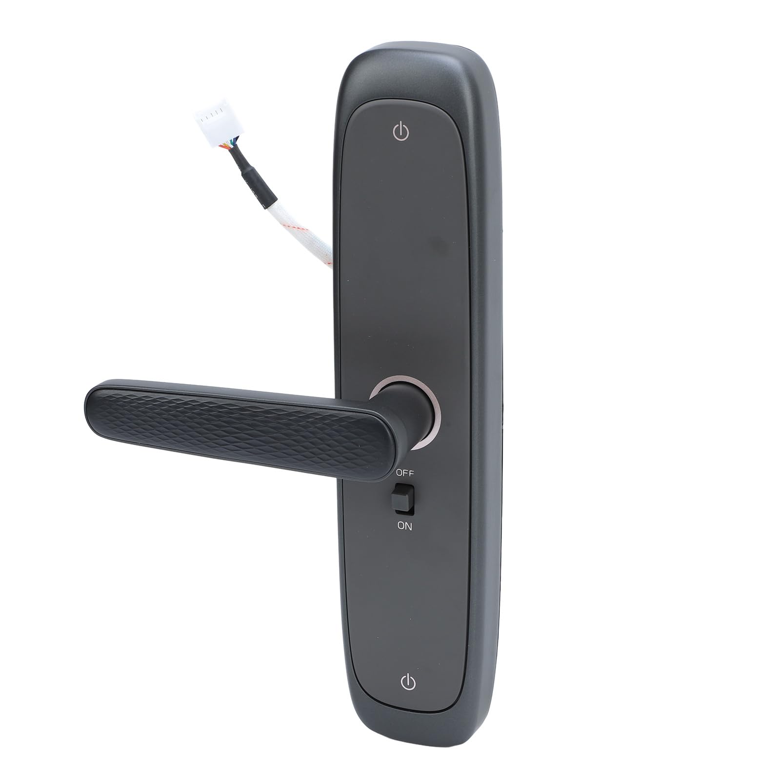 Tastiera con impronta digitale Serratura della maniglia della porta Serratura elettronica con ingresso senza chiave intelligente con controllo app Accesso di emergenza a sicurezza (6068)