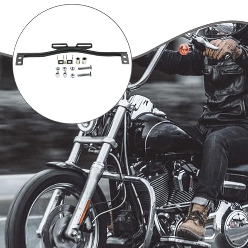 Support de phare de montage de qualité supérieure en fer noir pour moto