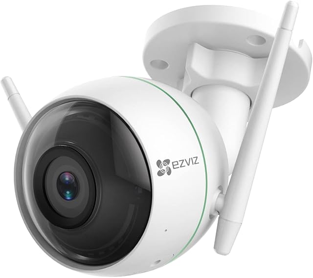 EZVIZ Outdoor Security Camera WiFi 1080P, 30M Night Vision, IP 66 Waterproof, Motion Detection, Cloud/SD Card Storage, Work with Alexa (C3WN)